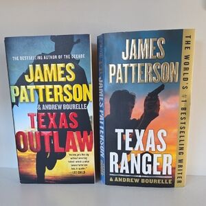 James Patterson Paperback Novels | Texas Ranger | Texas Outlaw |